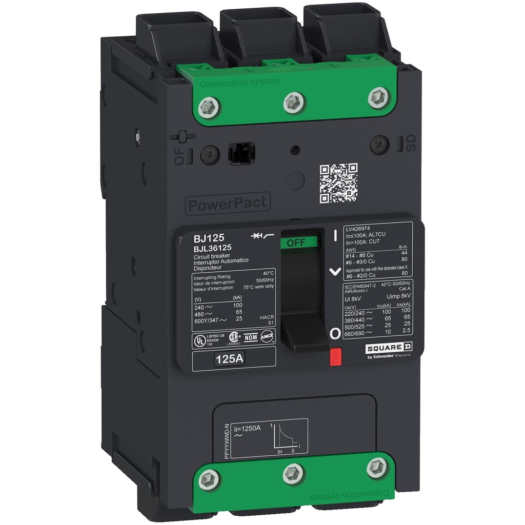 【BDM36060】MOLDED CASE CIRCUIT BRKR 600Y/34[バルク]