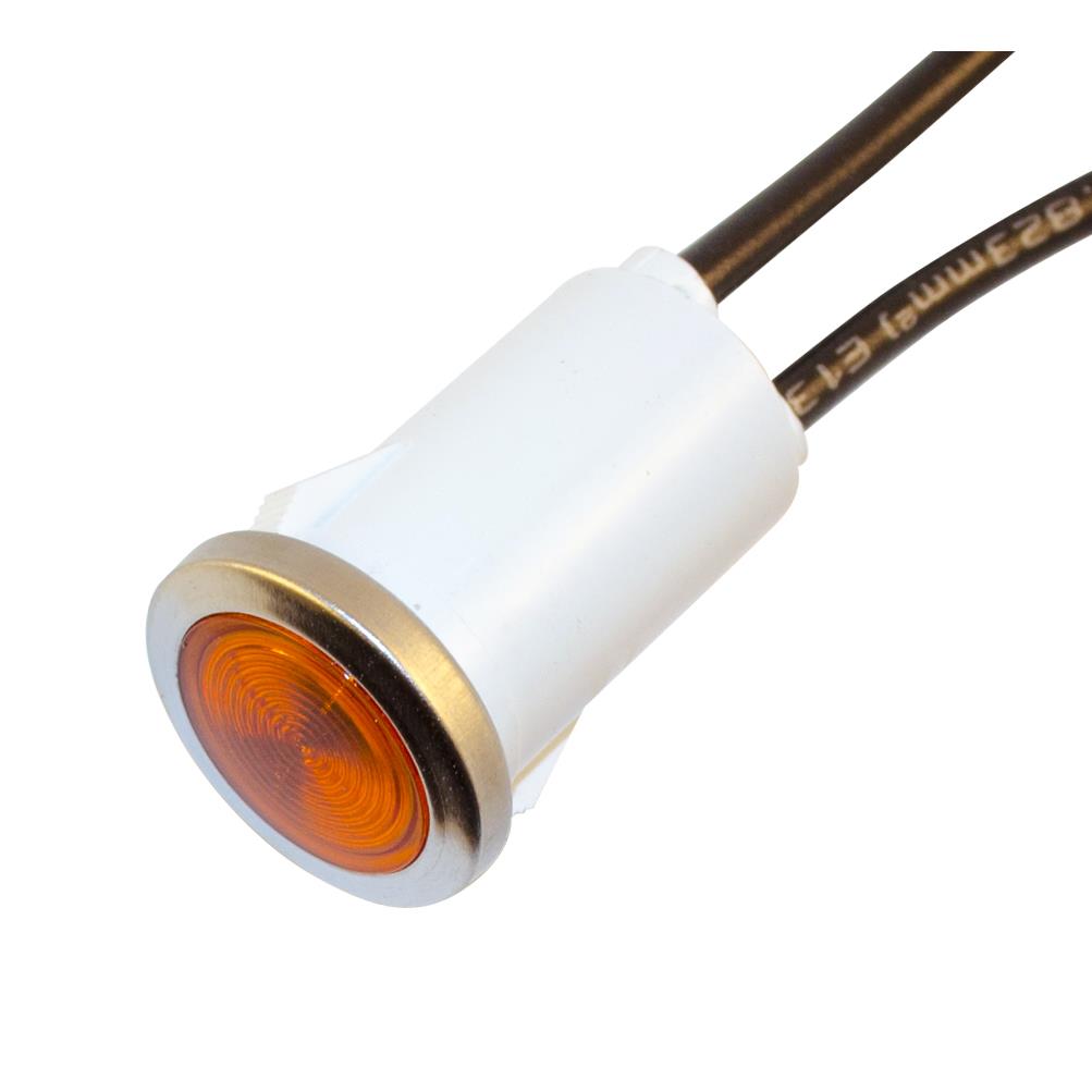 【WL-1030D3】NEON IND .50" AMB 115VAC FLUSH 6