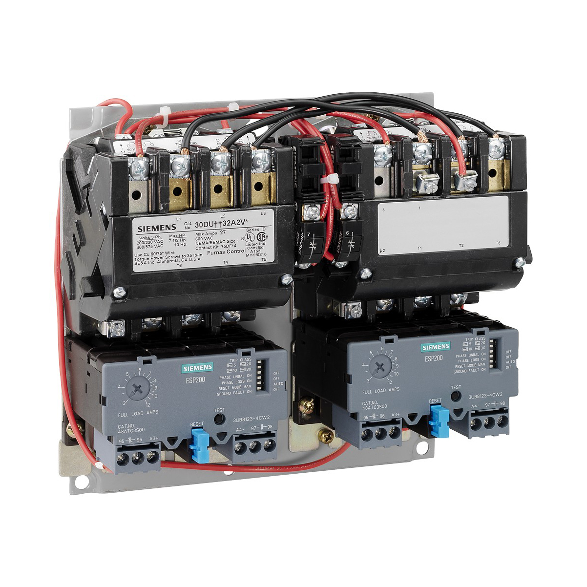 STARTER,2SPD SZ3,25-100AMPS,OPEN【30HUGF32A2VA】