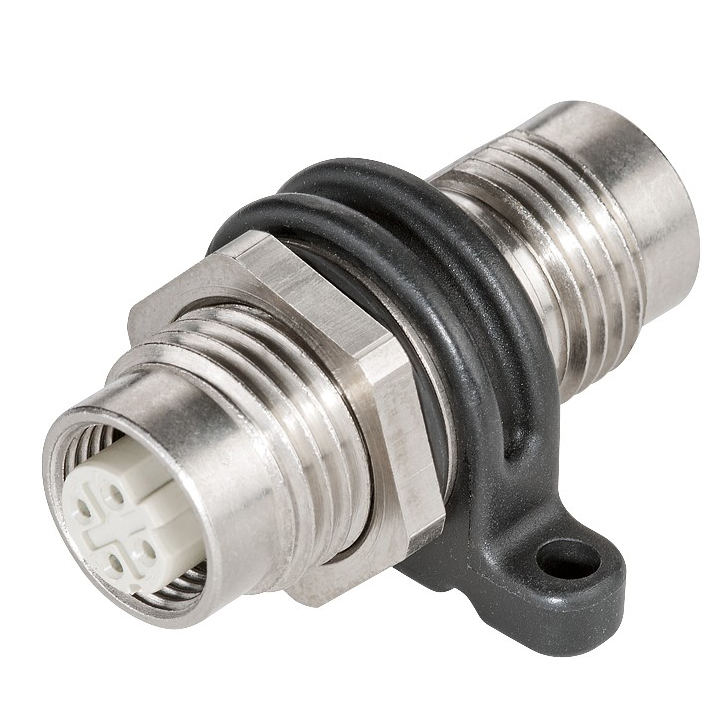【6GK19010DM302AA5】IE M12 PANEL FEEDTHROUGH PRO