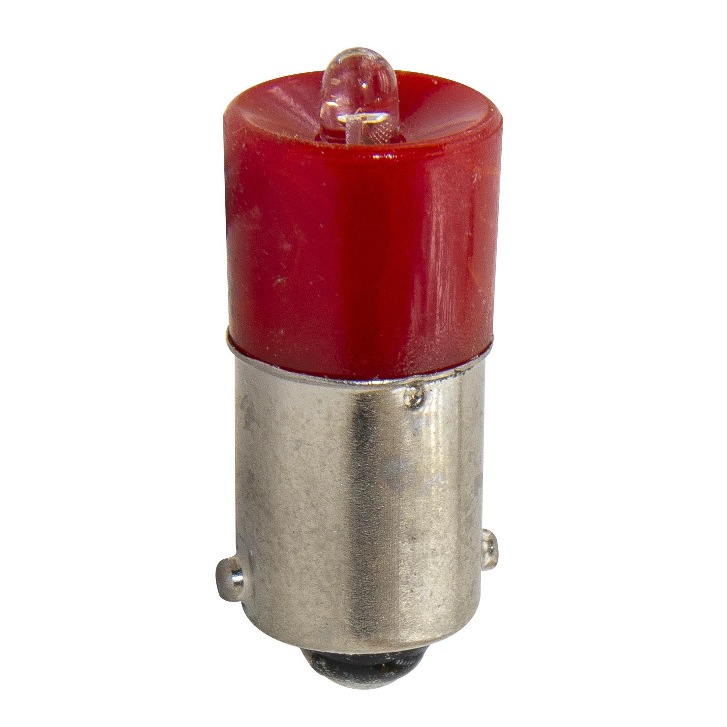 【WL-18602350】LED LAMP T10 BA9S RED 24V
