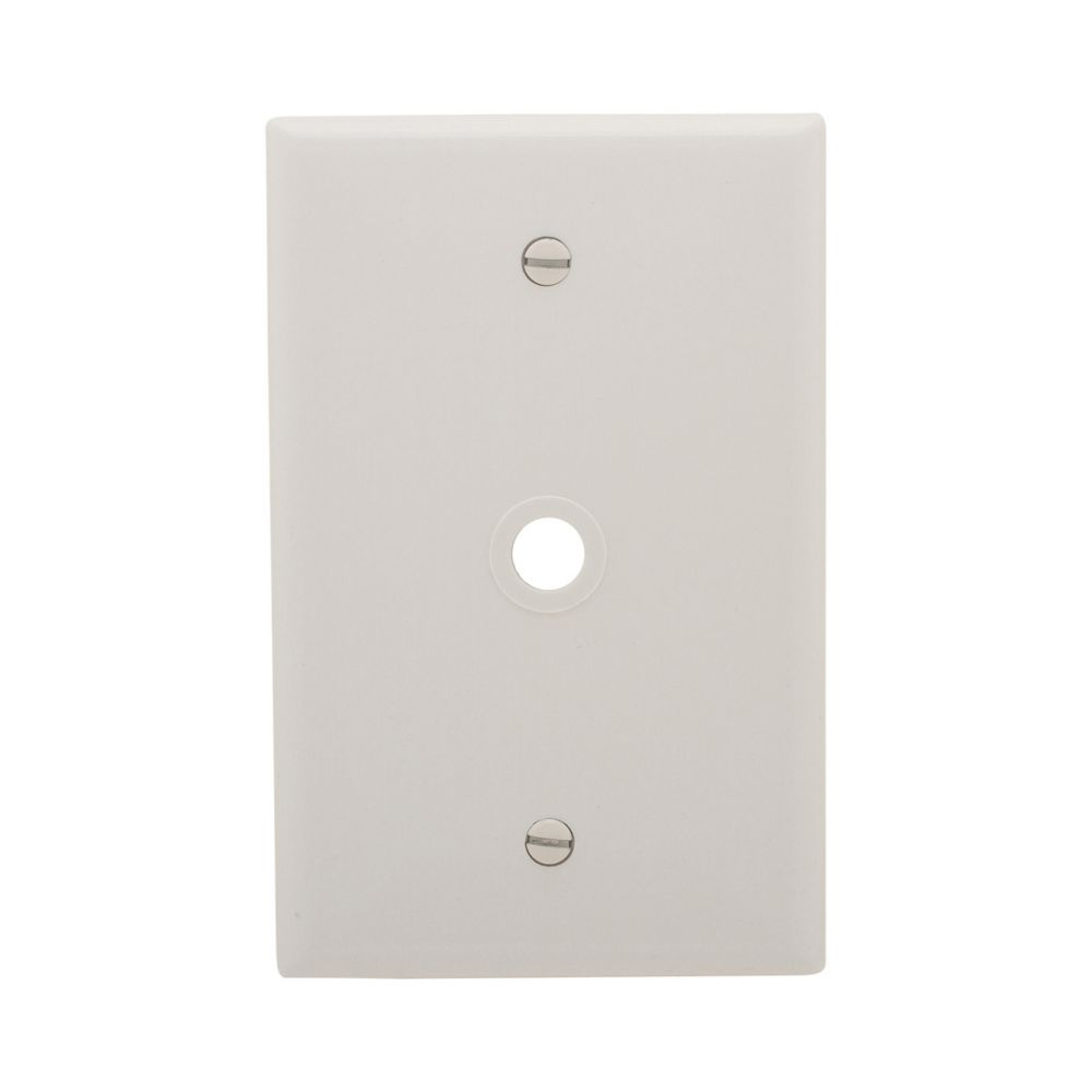 【2028W-BOX】WALLPLATE 1G W/.375" HOLE THRMST