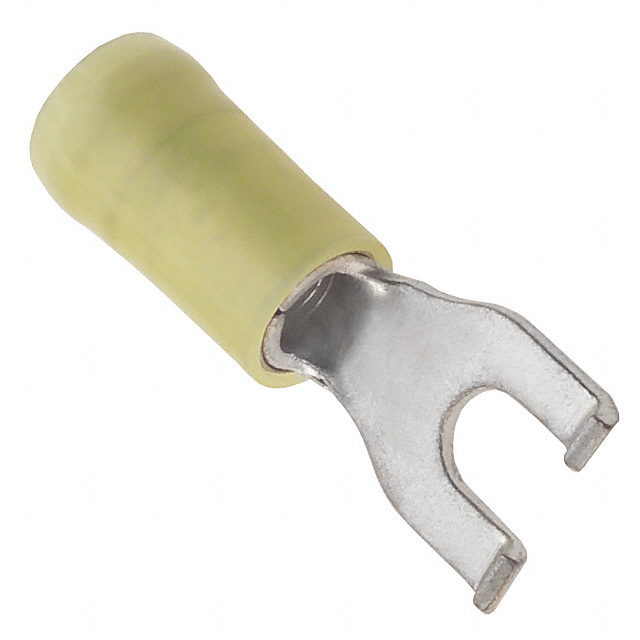 【0191270086】CONN SPADE TERM 10-12AWG #8 YEL