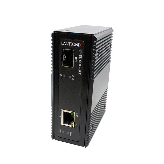 【SI-IES-511D-LRT】MEDIA CONVERTER INDUSTRIAL POE++