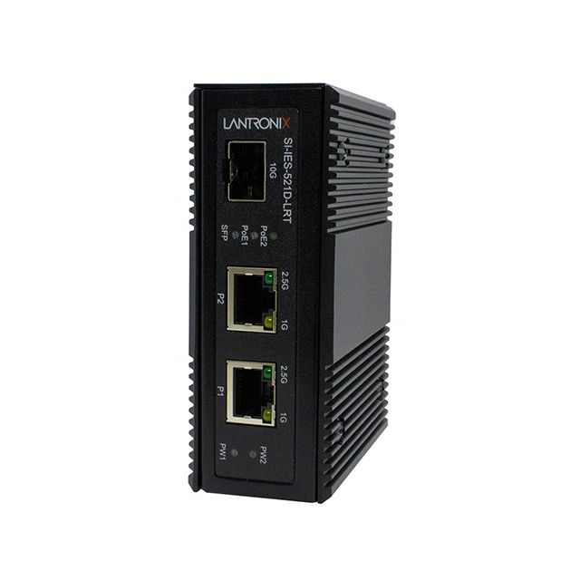 【SI-IES-521D-LRT】MEDIA CONVERTER INDUSTRIAL POE++
