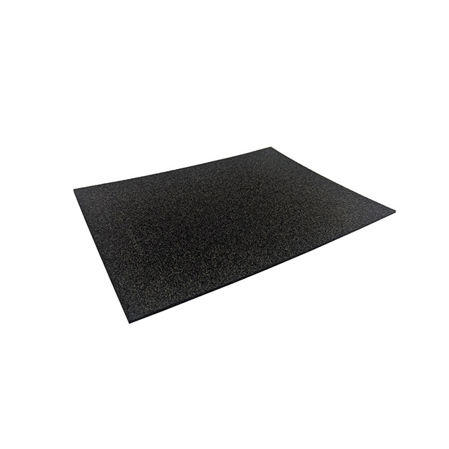 【ESD-FOAM-BLACK-12X9X0.125】BLACK ESD FOAM, LEAD INSERTION G