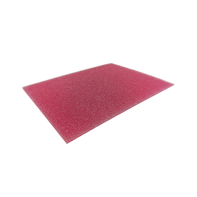 【ESD-FOAM-PINK-12X9X0.125】PINK ESD FOAM, LEAD INSERTION GR