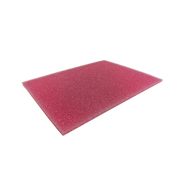 【ESD-FOAM-PINK-12X9X0.25】PINK ESD FOAM, LEAD INSERTION GR