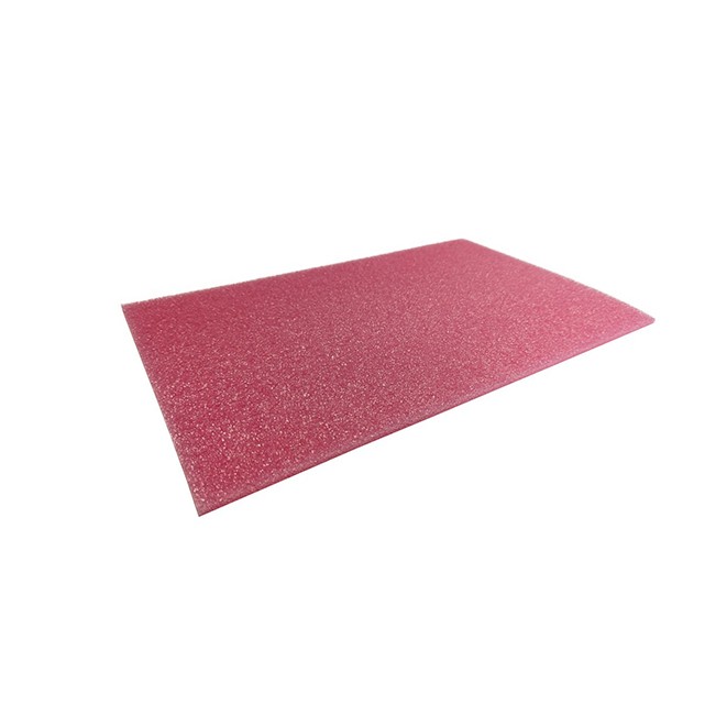 【ESD-FOAM-PINK-18X12X0.25】PINK ESD FOAM, LEAD INSERTION GR