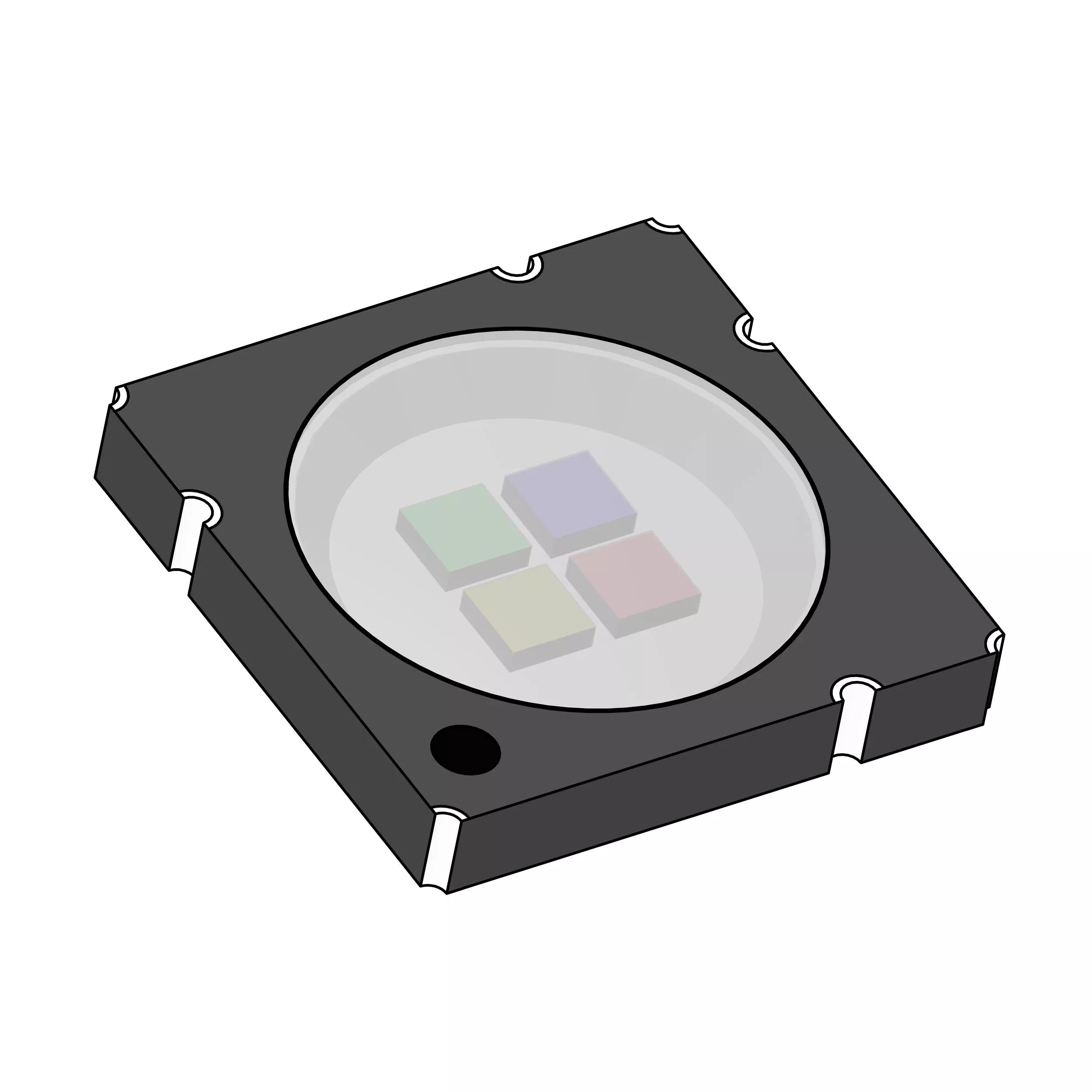 【LZ4-01MNCA-0000_G2】LED MOD LUXIGEN RGBW SQUARE