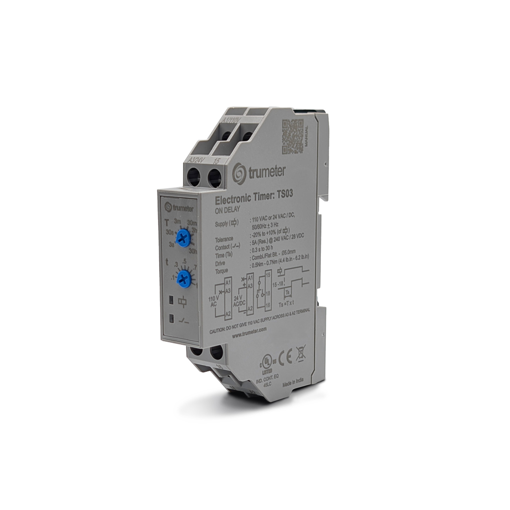 【TS03】110V AC / 24V AC/DC, ON-DELAY, 1[箱]