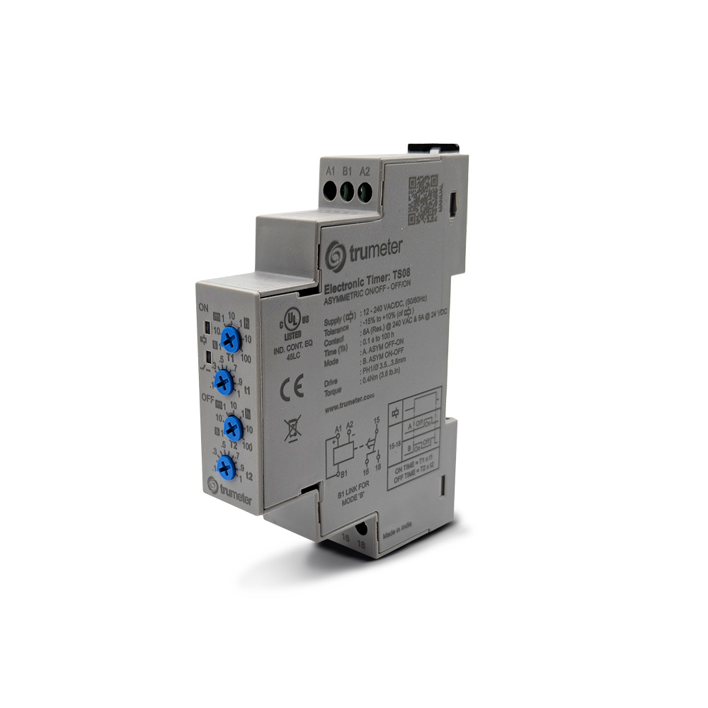【TS08】12  240 VAC/DC, ASYMMETRIC TIMER[箱]