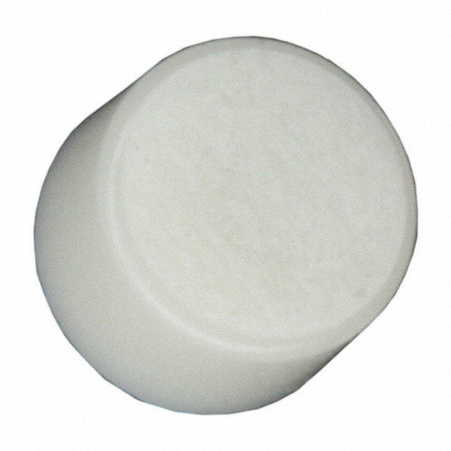 【140000481402】CAP PUSHBUTTON ROUND WHITE