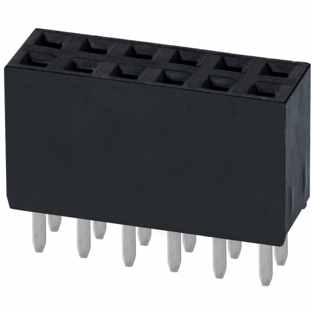 【PPTC062LFBN-RC】CONN HDR 12POS 0.1 TIN PCB