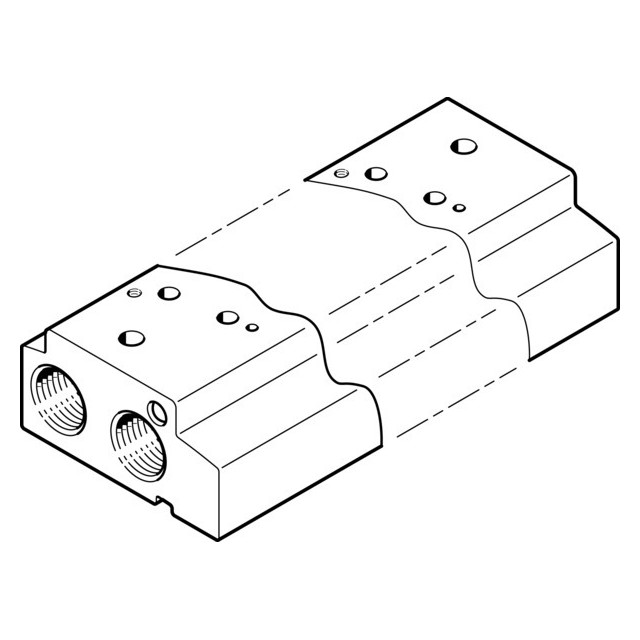 【VABM-C7-12P-G18-9】MANIFOLD RAIL