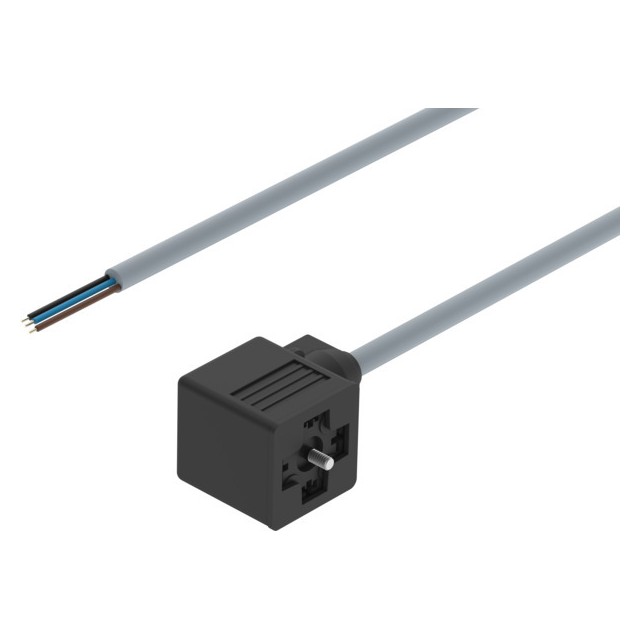 【NEBV-A1W3F-P-K-0.6-N-LE3】CONNECTING CABLE