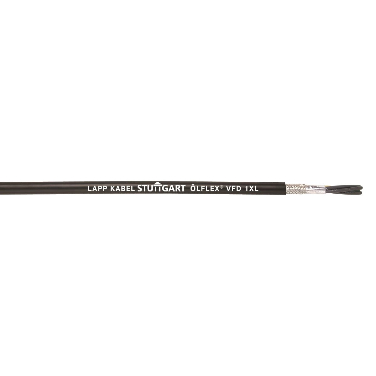 CABLE 4COND 10AWG BLK SHLD FEET【701703】