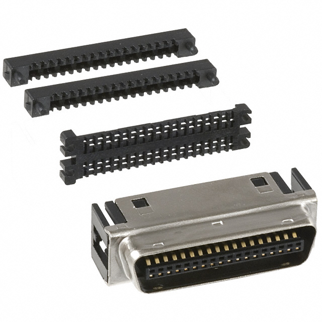 【DX30AM-36P】CONN MINI HD PLUG 36POS STR IDC