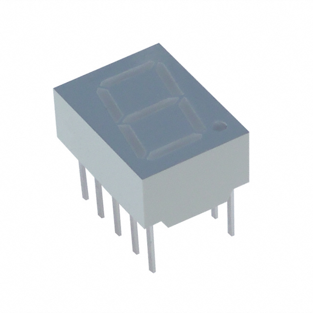 【LTS-4802BJS-H1】DISPLAY 7SEG 0.39" SGL YLW 10DIP