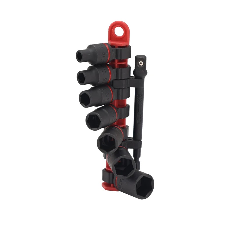 【72093】8 PIECE 3/8" DRIVE SAE IMPACT SO