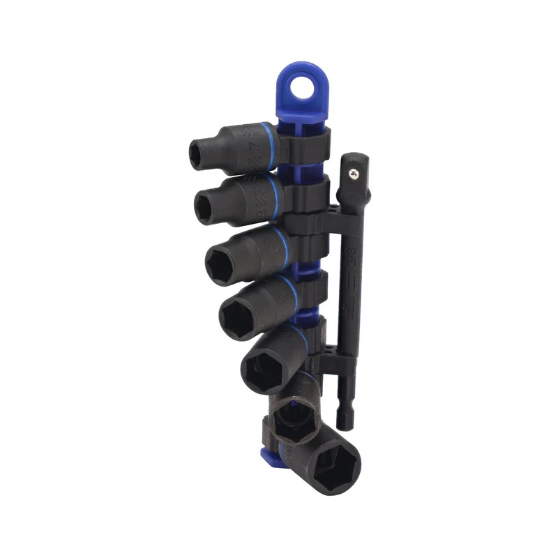 【72094】8 PIECE 3/8" DRIVE METRIC IMPACT