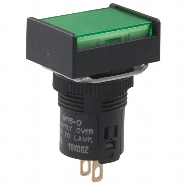 【M165-JG-24D】LED PNL IND GREEN DIFF 21X15.10[バルク]