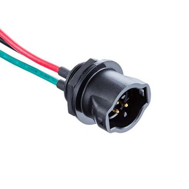 CONN RCPT ML 14P WIR LEAD 0.33'【DD-14RFMC-RC7B10】