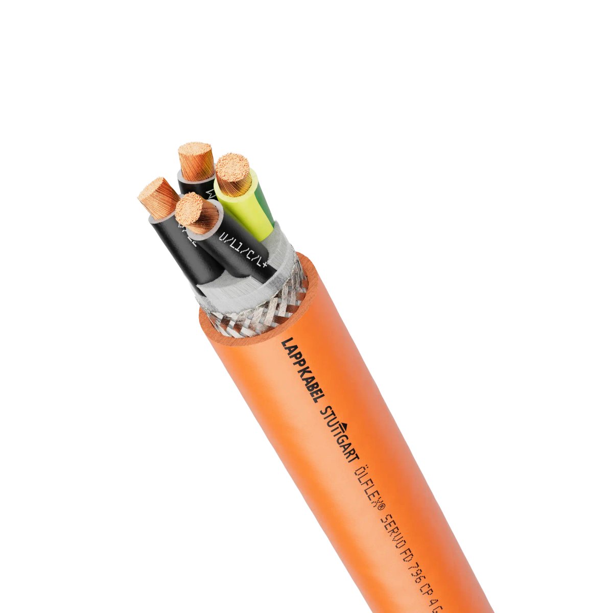 CABLE 8 COND 16/19 AWG ORG 10'【0027969】