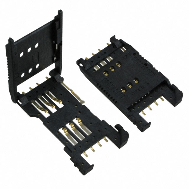 【SF7W008S1AR900】CONN SIM CARD R/A SMD [digi-reel品]