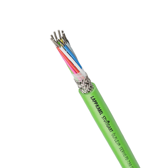 MULT-PAIR 8 COND 24 AWG GRN 25'【0036921】