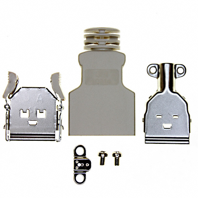 【10314-3210-000】CONN BACKSHELL 14POS 180DEG SHLD