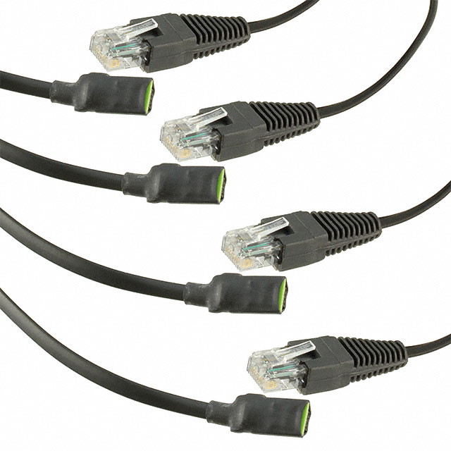 【10M-CABLES FOR EK-H4】RJ45 TO 4 PIN RECEPT 10M 1=4PC
