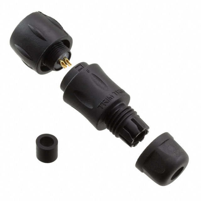 【UTS6JC8E2S】CONN PLUG FMALE 2P GOLD SLDR CUP[バルク]