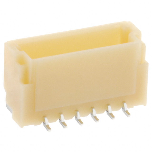 【BM06B-SRSS-TB】CONN HEADER SMD 6POS 1MM