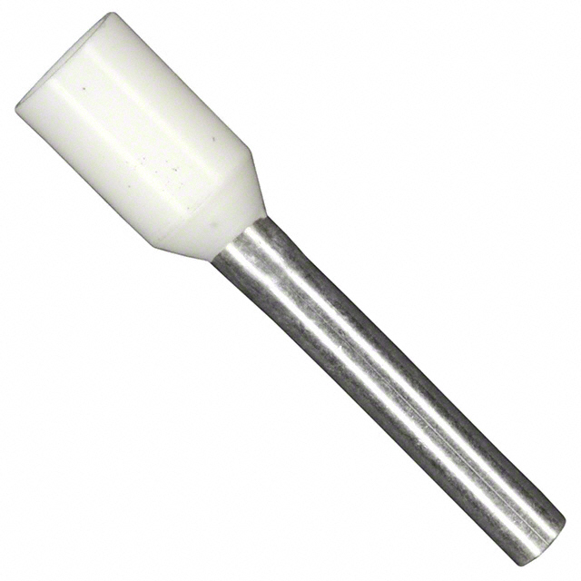 【11102075】CONN FERRULE W TYPE 20-22AWG WHT