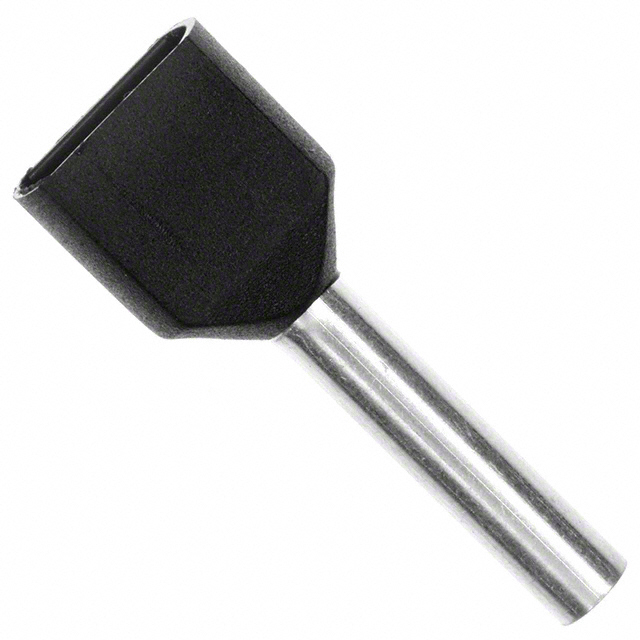【13121015】CONN FERRULE DIN TWO X 16AWG BLK