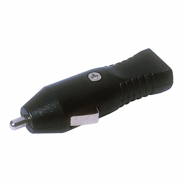AUTO POWER PLUG 12V 5A BLACK【ZA1060】