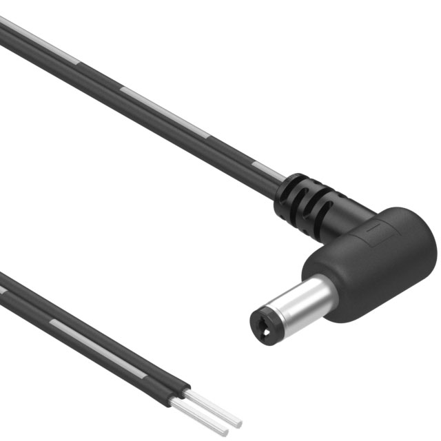 【10-03132】CBL ASSY 2.1MM PLG-CBL FLAT 6'