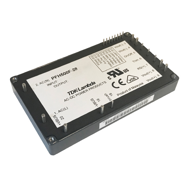 AC/DC CONVERTER 28V 504W【PFH500F-28-100-R】
