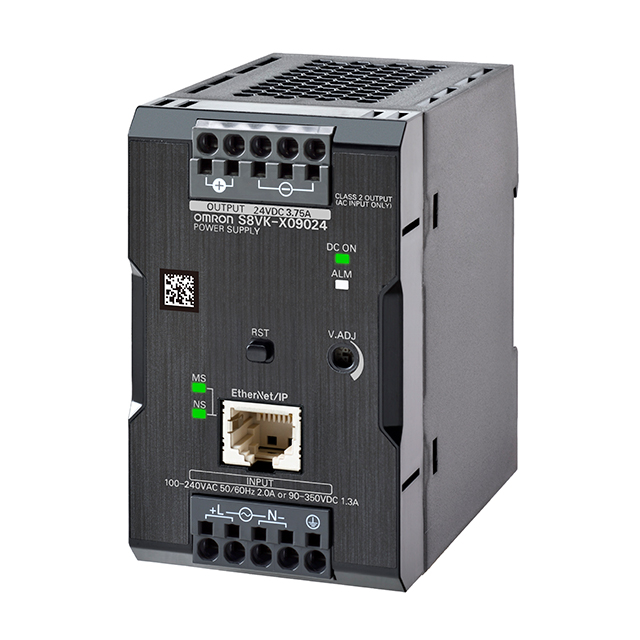 AC/DC DIN RAIL SUPPLY 24V 90W【S8VK-X09024-EIP】