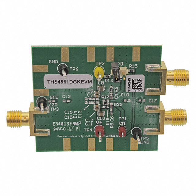 【THS4561DGKEVM】EVAL BOARD FOR THS4561