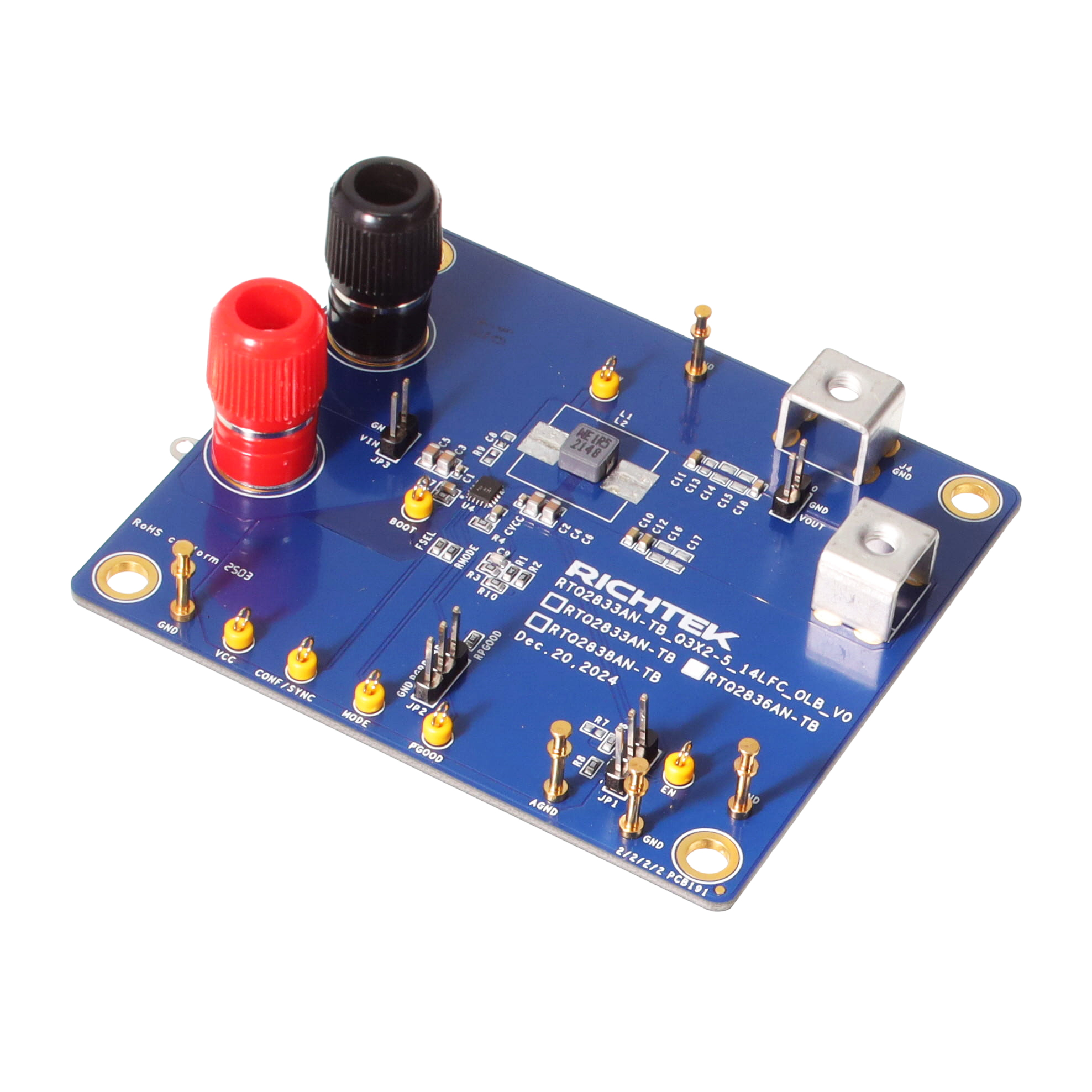 【EVB_RTQ2836AN-TB】EVAL BOARD FOR RTQ2836A[箱]