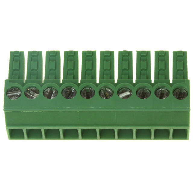 【1-284506-0】TERM BLOCK PLUG 10POS 3.50MM