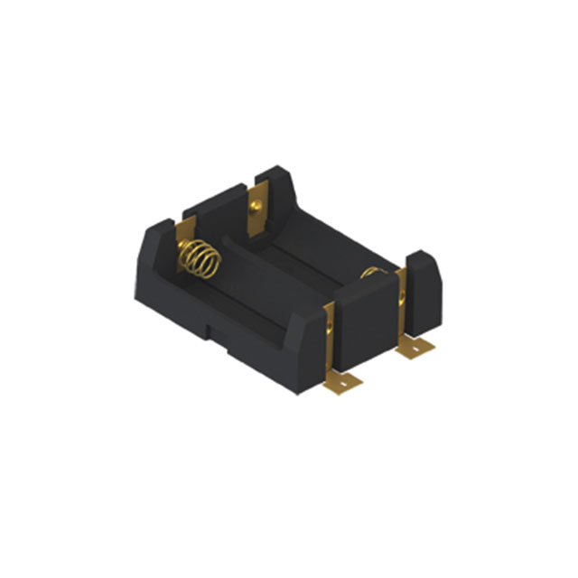 BATTERY HOLDER CR123A 2 CELL SMD【1014】