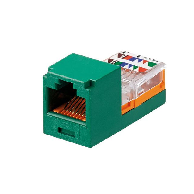 MINI-COM MODULE, CAT 5E, UTP, 8【CJ588GRY】