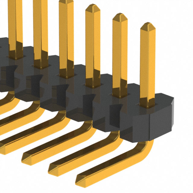 【GRPB081VWCN-RC】CONN HEADER R/A 8POS 1.27MM