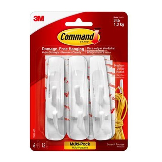 COMMAND MEDIUM UTILITY HOOK【17001-6ES】