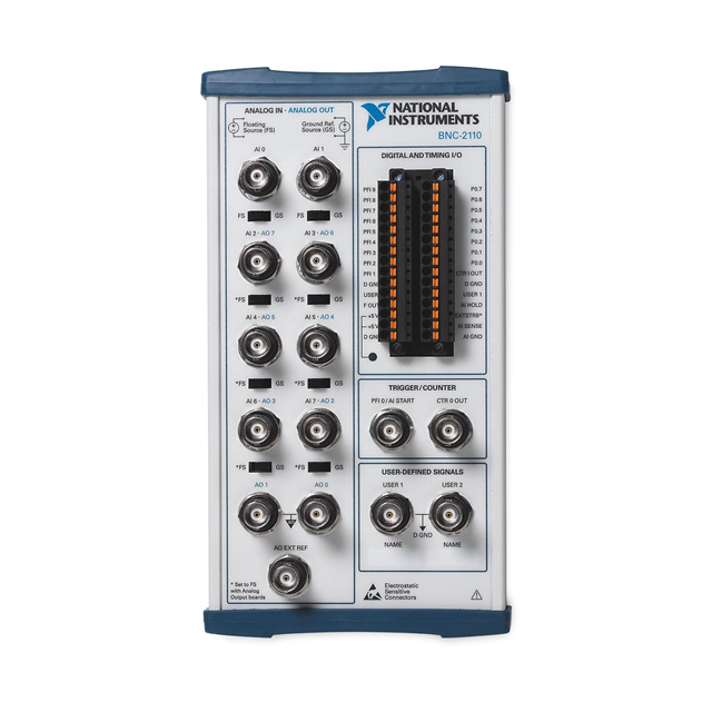 BNC-2110 NOISE REJECTING, SHIELD 777643-01 NI / EMERSON製