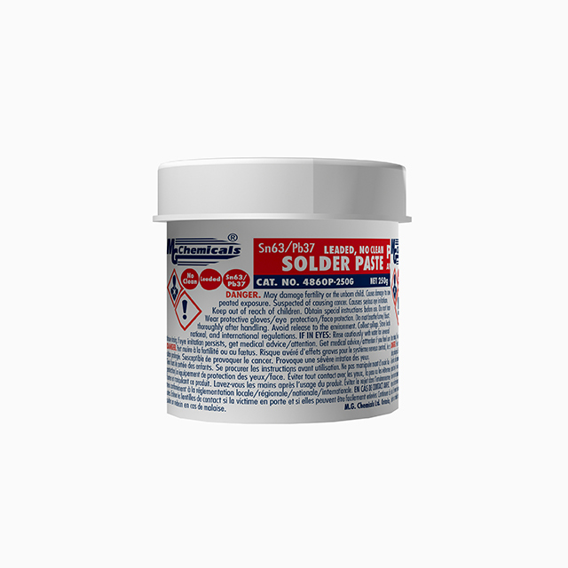 【4860P-250G】LEADED NO CLEAN SOLDER PASTE