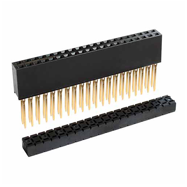 【M20-6152005】CONN STKTHRU PC/104 40POS PCB